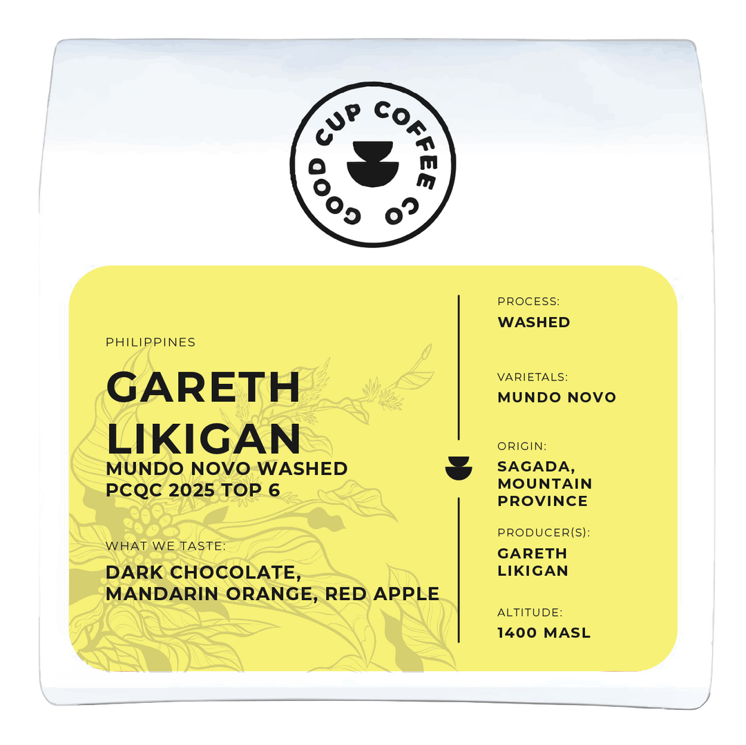 Philippines Gareth Likigan Mundo Novo Washed PCQC 2025 Top 6