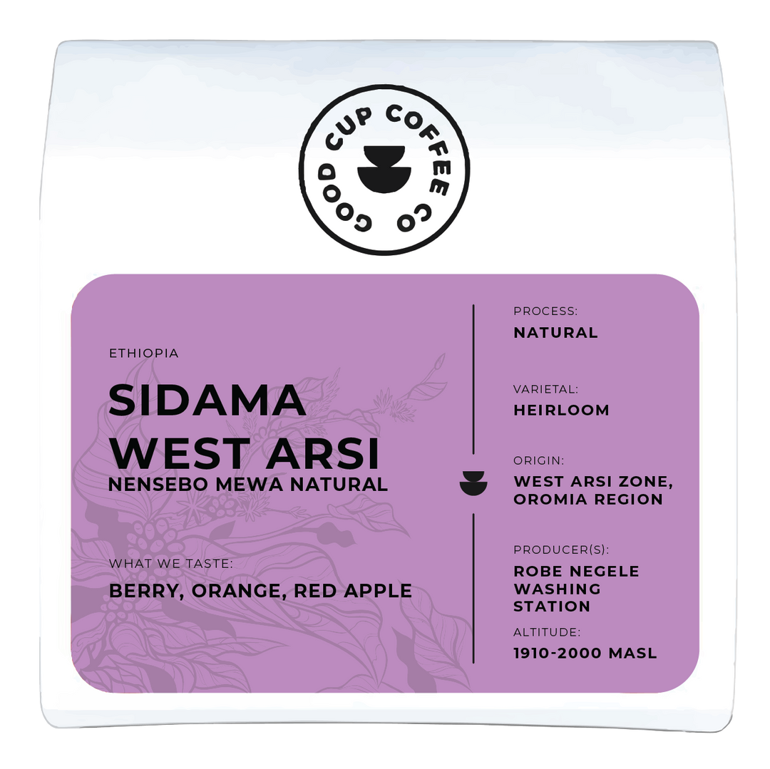 Ethiopia Sidama West Arsi Nensebo Mewa Natural