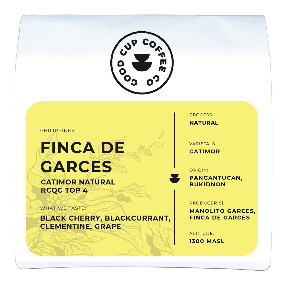 Philippines Finca de Garces Catimor Natural RCQC Top 4