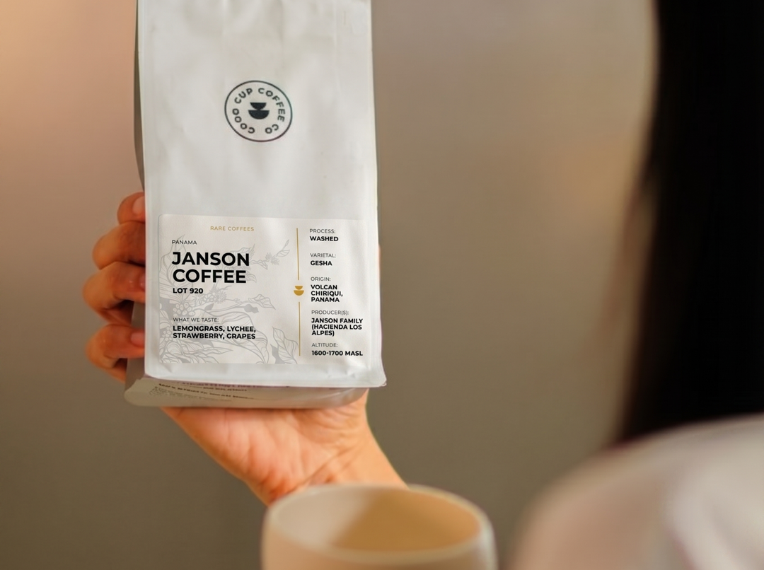 Panama Janson Coffee Lot 920 Gesha Washed: Competition Lot from Boquete, Chiriquí