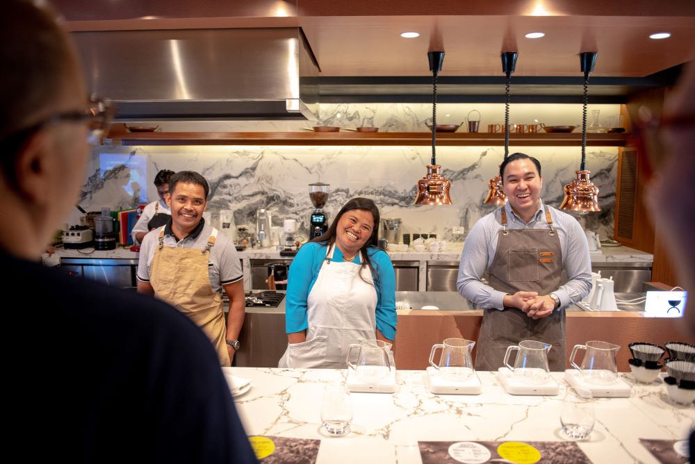 Good Cup Coffee Co launches the first Farmer's Table featuring Marivic Dubria