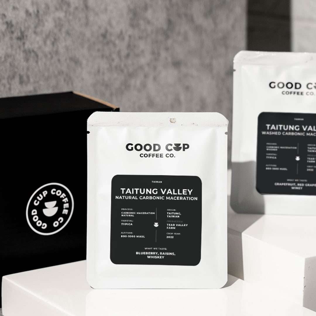 Taiwan Taitung Valley Natural Carbonic Maceration Good Cup Coffee Co.