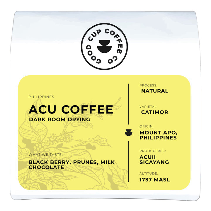 Philippines Acu Catimor Dark Room Drying Natural