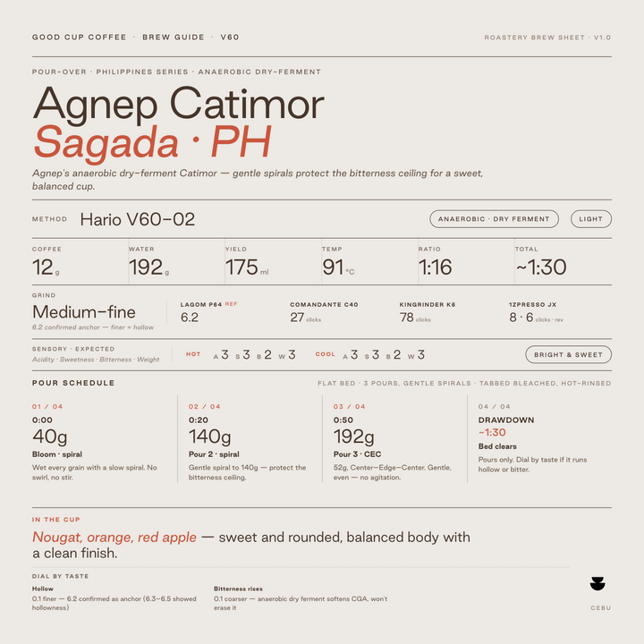 Philippines Agnep Catimor Anaerobic Dry Fermentation