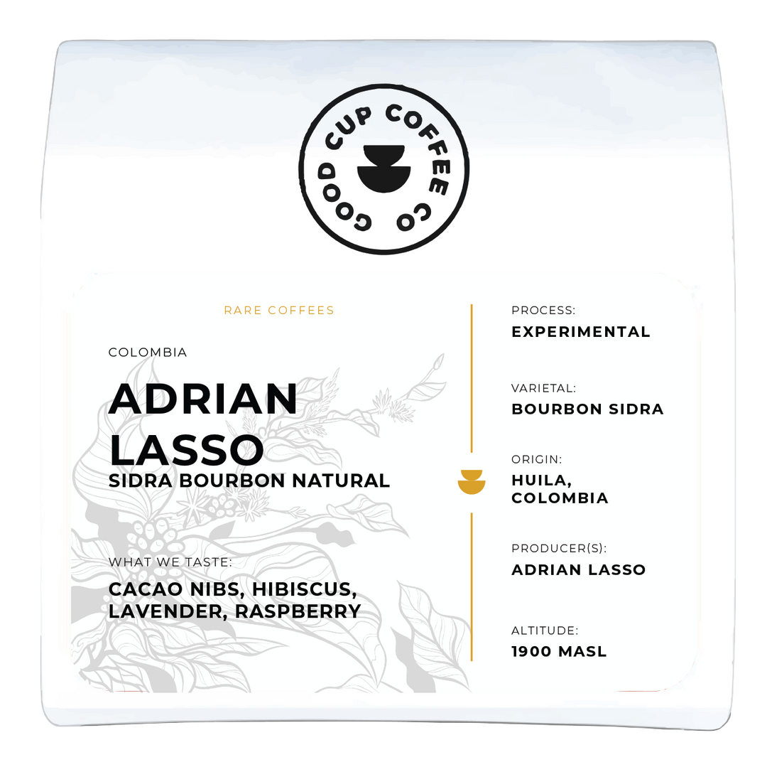 Colombia Adrian Lasso Sidra Bourbon Natural