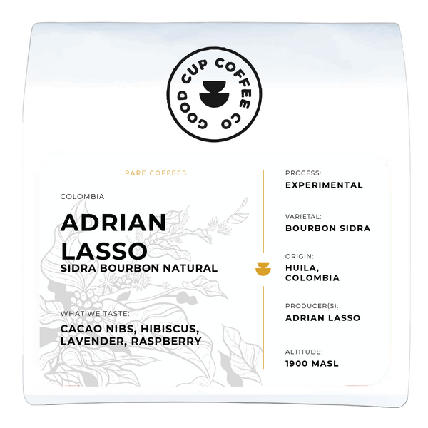 Colombia Adrian Lasso Sidra Bourbon Natural