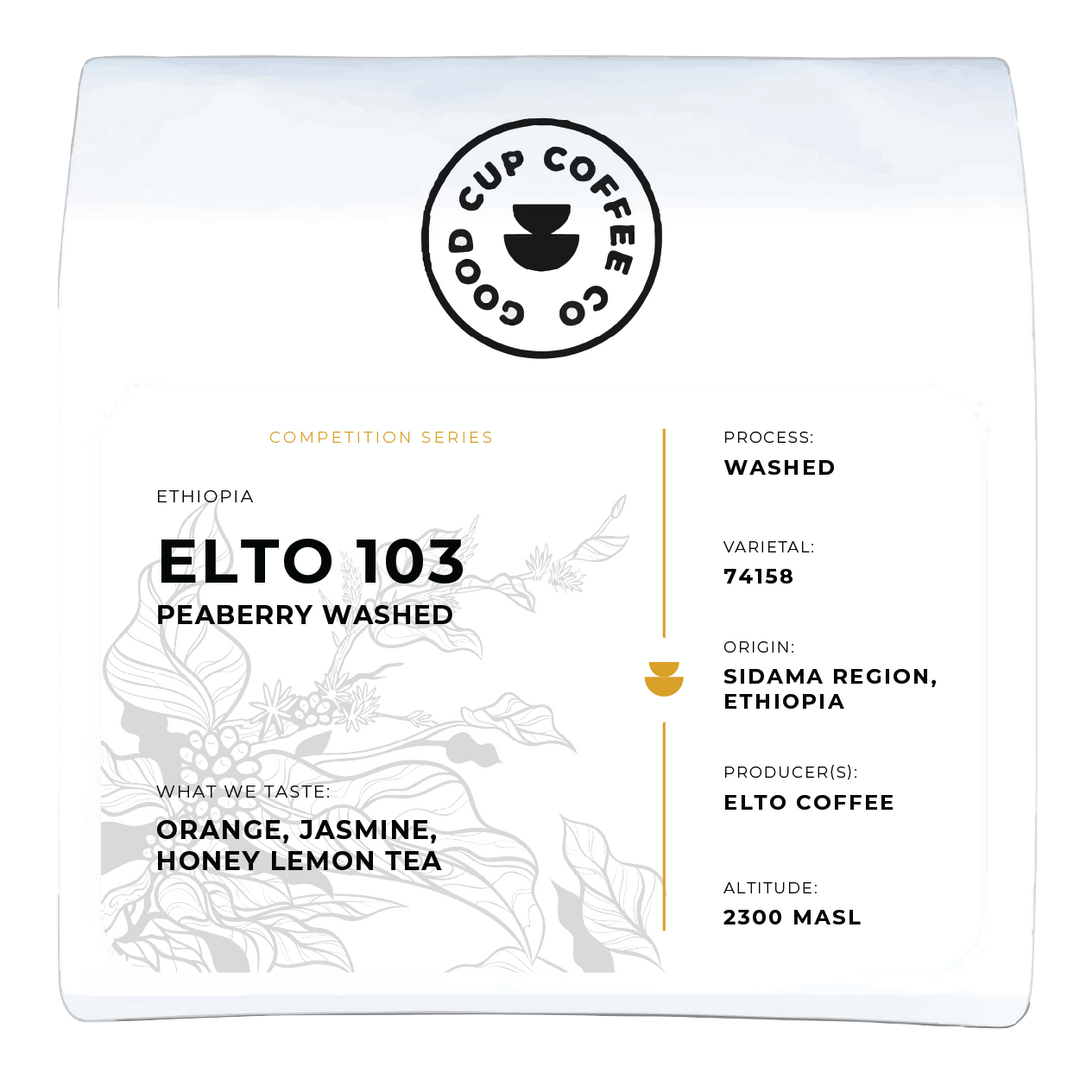 Ethiopia Elto 103 Peaberry Washed