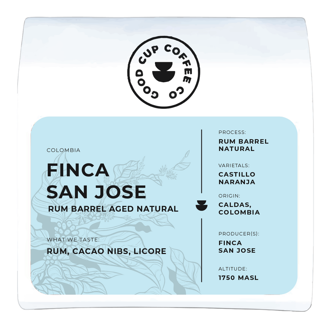 Colombia Finca San Jose Rum Barrel Aged Natural