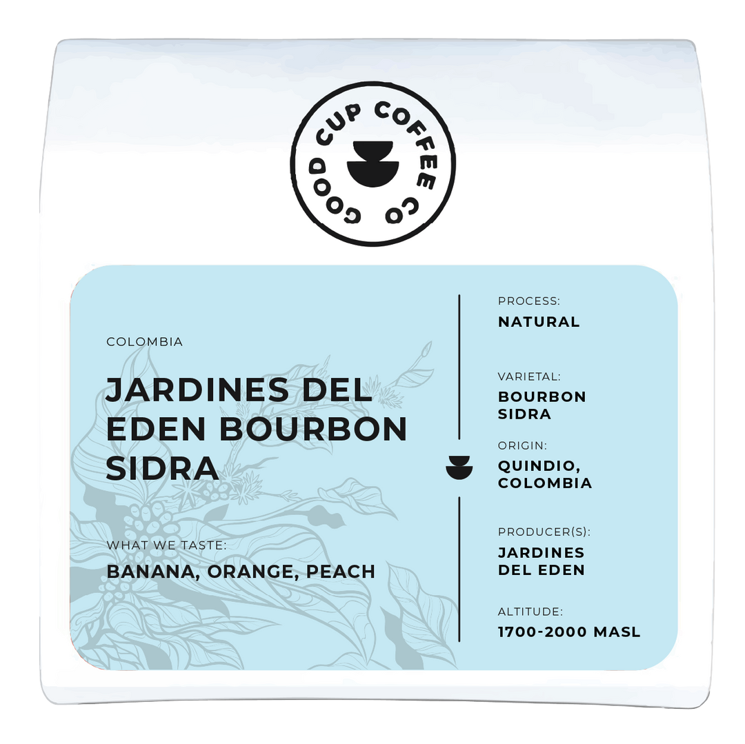 Colombia Jardines del Eden Bourbon Sidra Natural