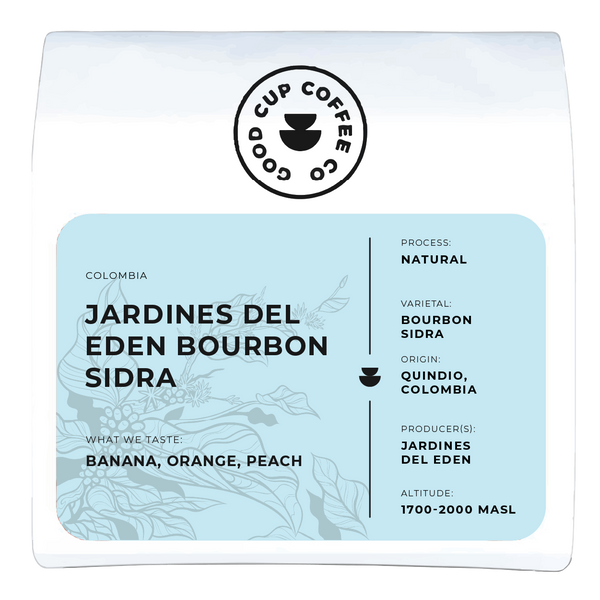 Colombia Jardines del Eden Bourbon Sidra Natural