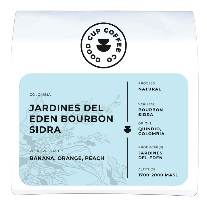 Colombia Jardines del Eden Bourbon Sidra Natural