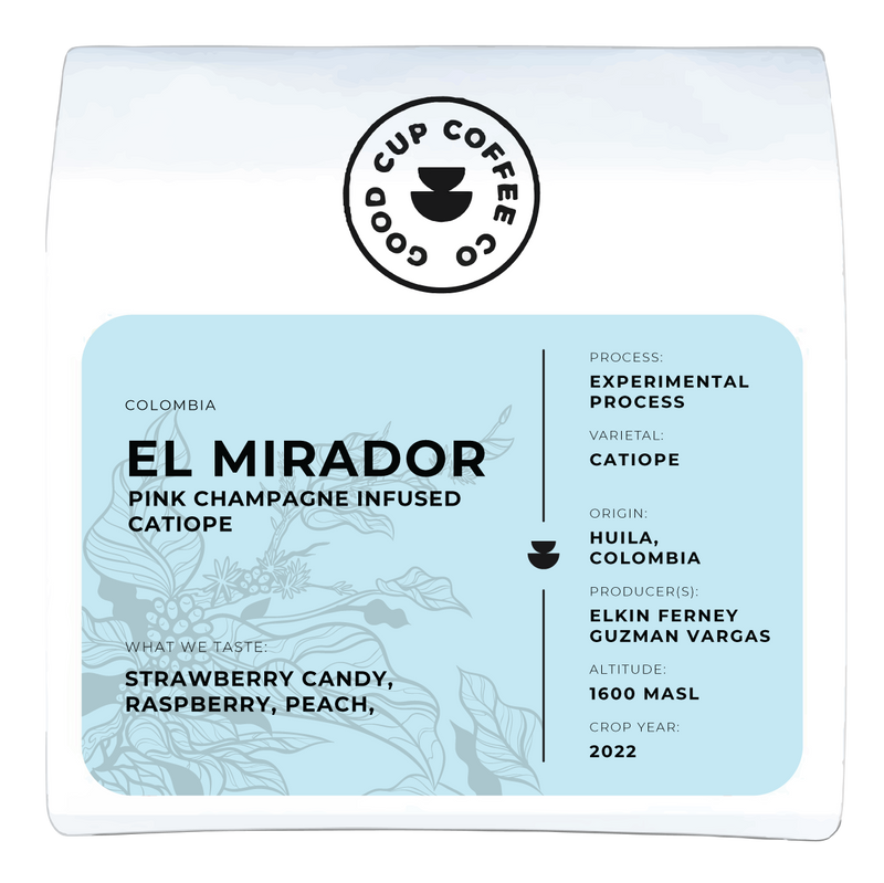 Colombia El Mirador Pink Champagne Infused Catiope
