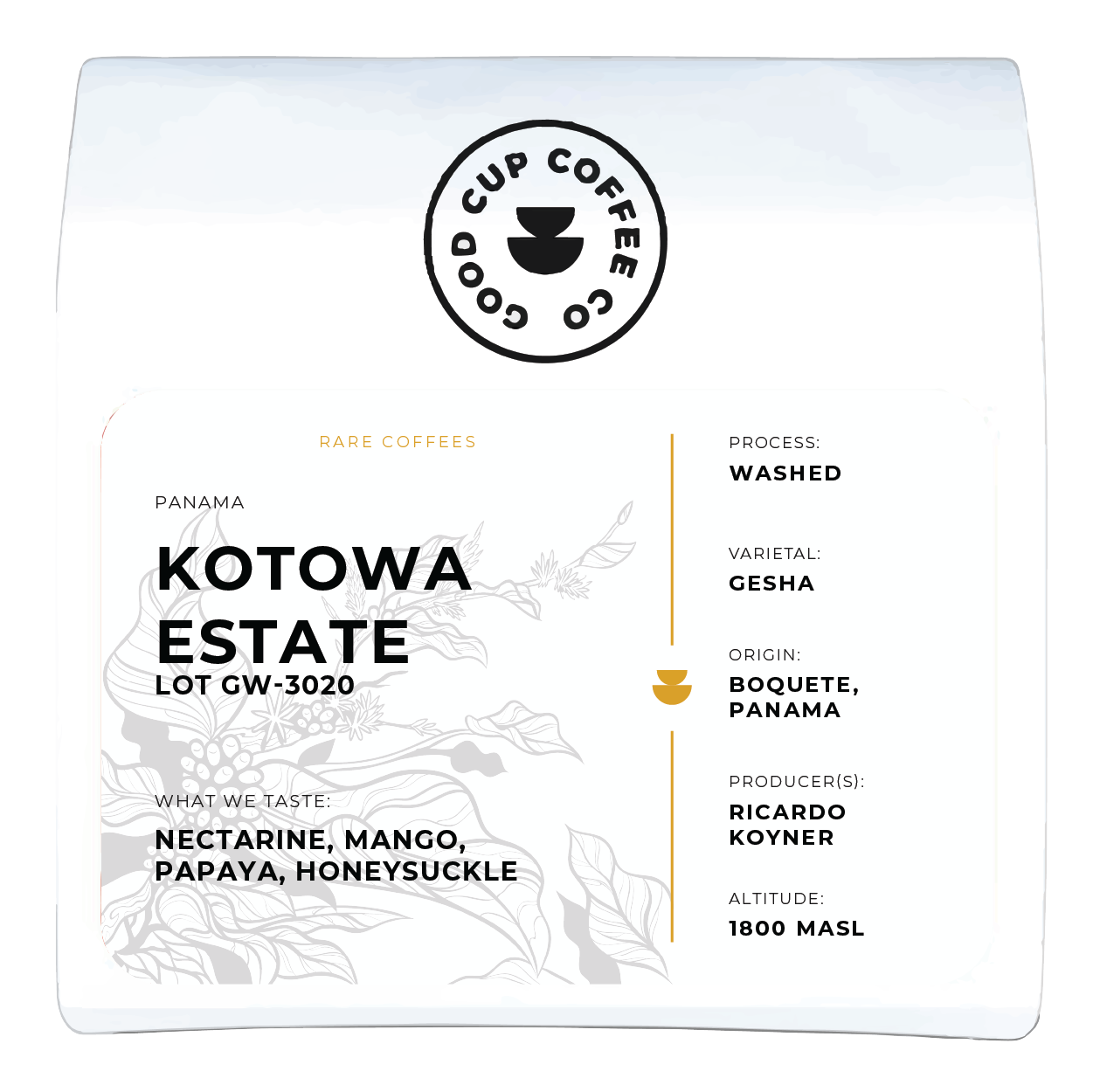 Panama Kotowa Lot 3020-30220 Gesha Washed