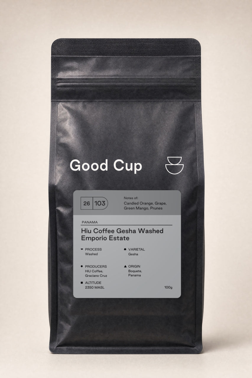 Panama Emporio Estate Gesha Washed 8A Hiu
