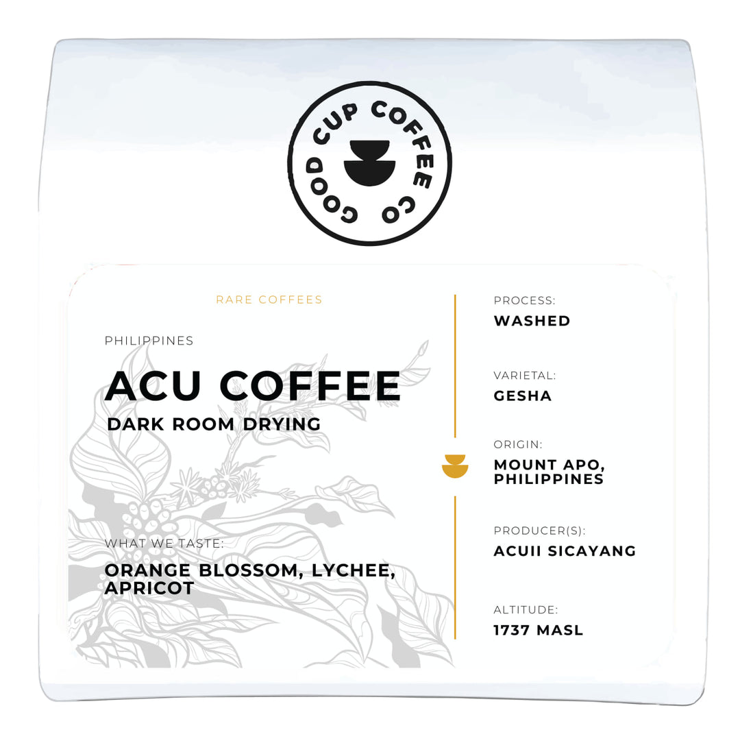 Philippines Acu Dark Room Drying Washed Gesha