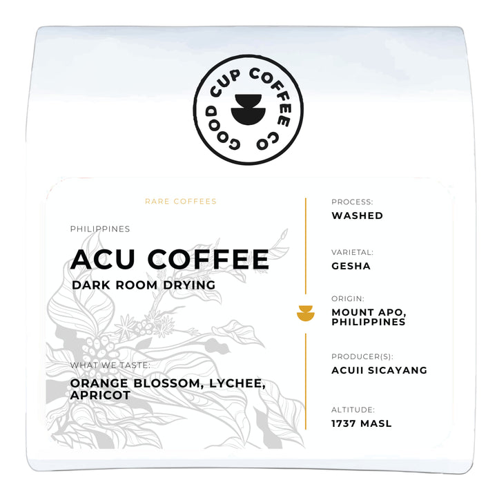 Philippines Acu Dark Room Drying Washed Gesha